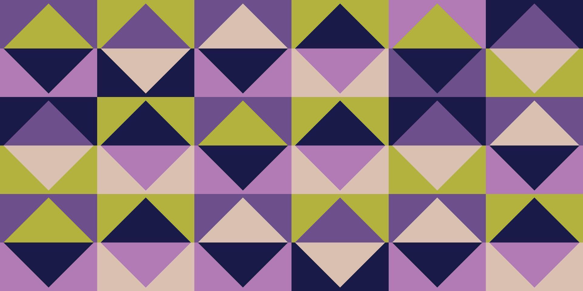 Geometric pattern of squares, rhombuses, triangles. vector