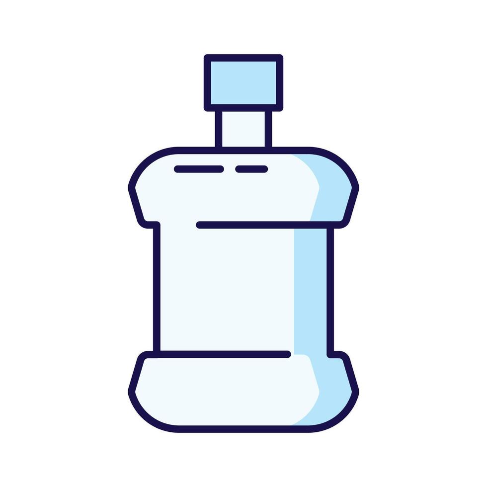 A minimalistic outline icon of a dental calender check up Ideal for medical, healthcare, and dentistry-related designs vector