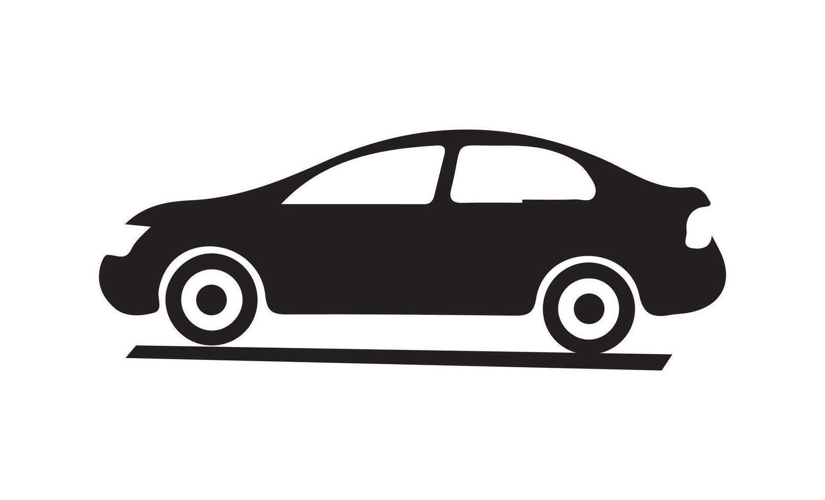 car silhouettes icon. Illlustration eps 10 vector