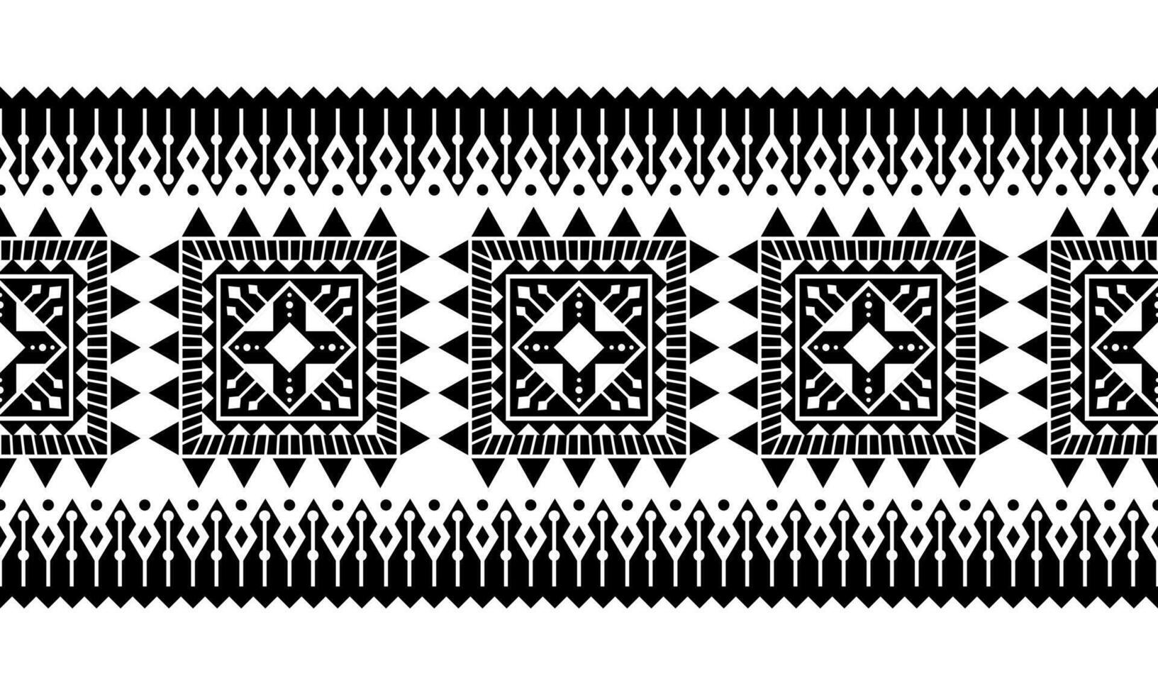 Aztec style ornament. Seamless pattern. Tribal geometric background for linens design, accessories for interior decor in boho style, fashionable tribe cloth, rugs, case prints vector