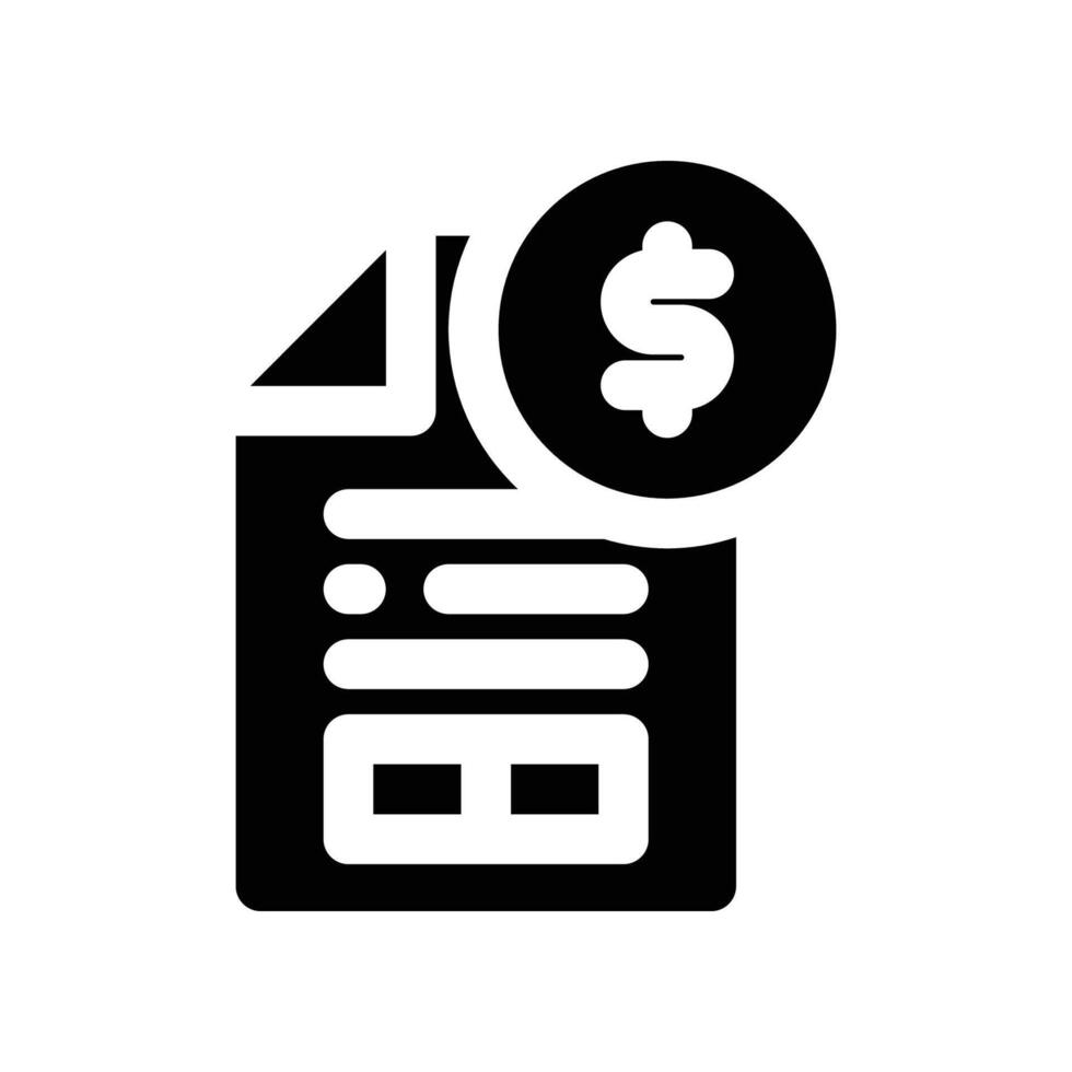 credit solid icon vector