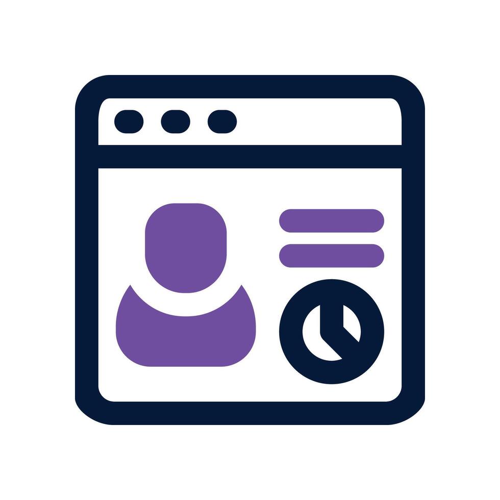 data management dual tone icon vector