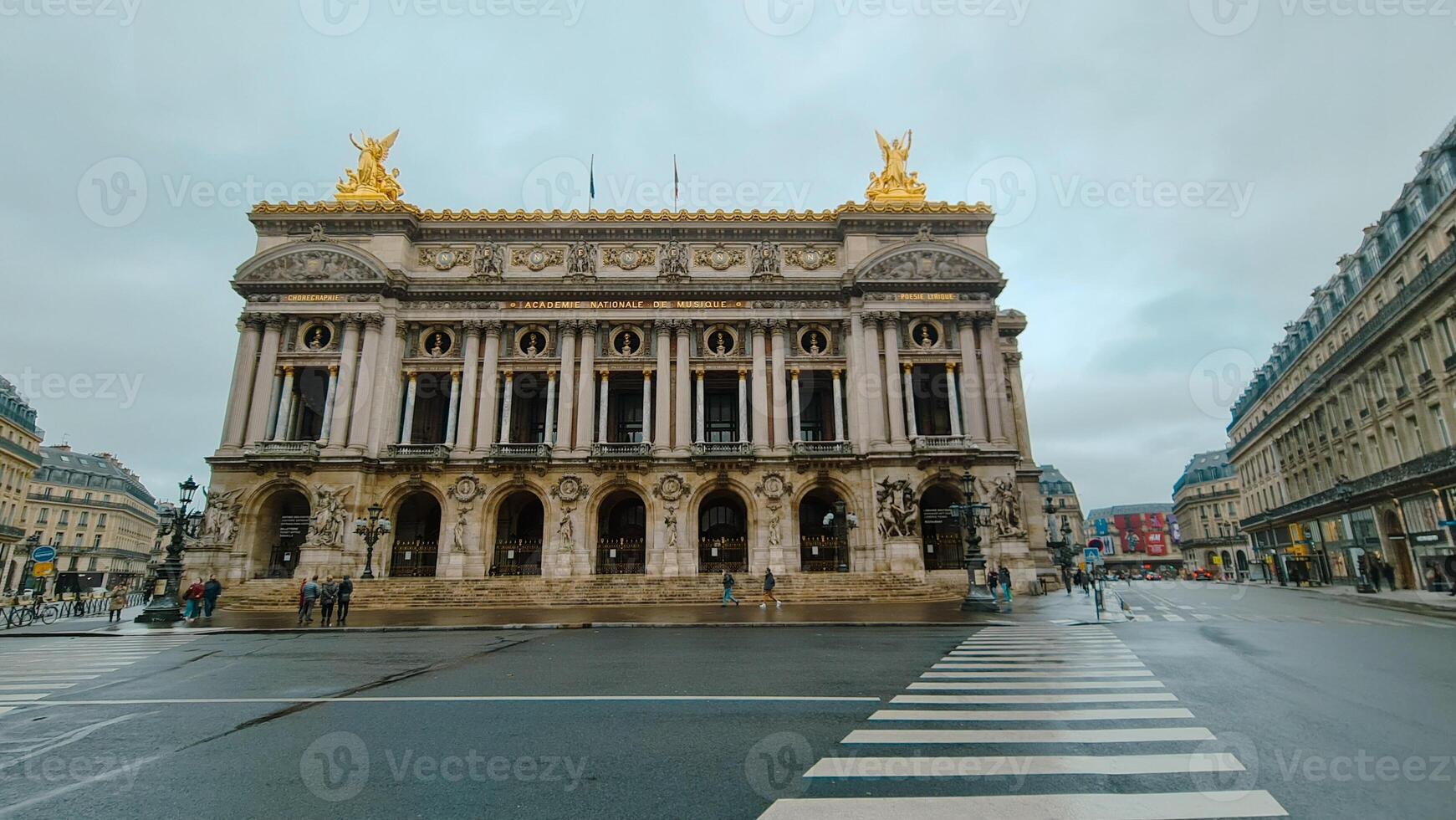 Old opera theater in Paris photo