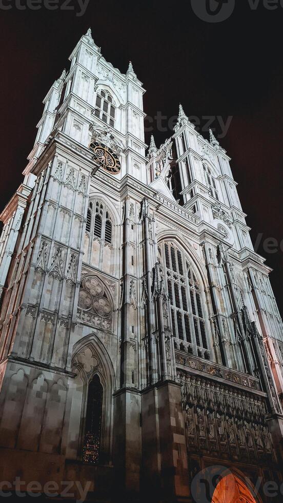 Gothic building in London city photo