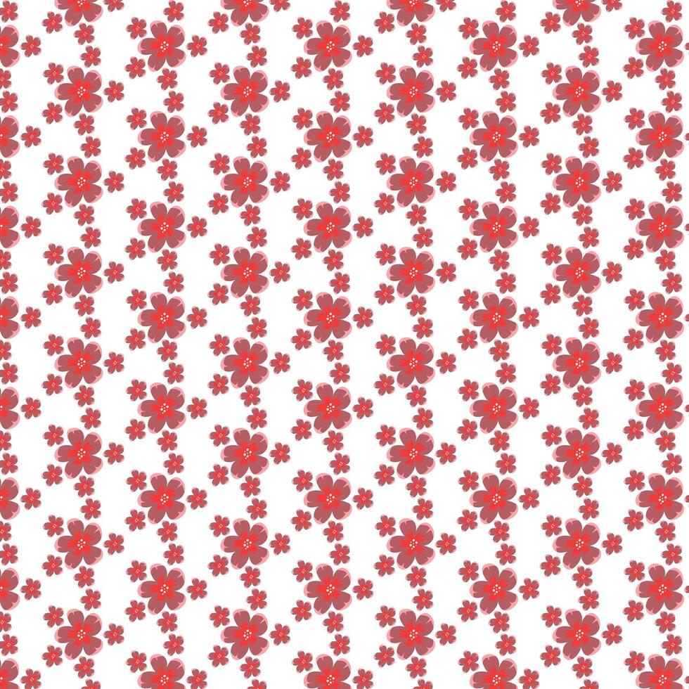 Beautiful flower pattern eps vector