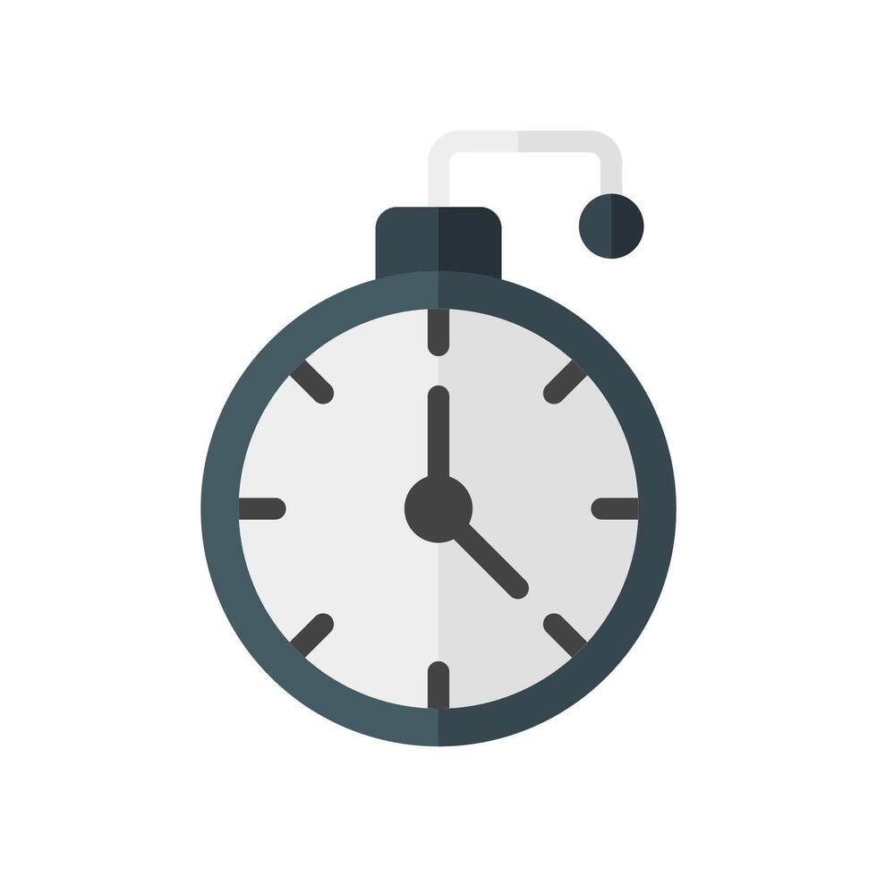 Business deadline icon color simple vector