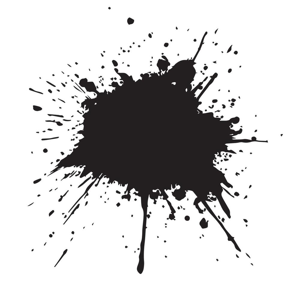 Abstract Paint Drip Texture Design vector
