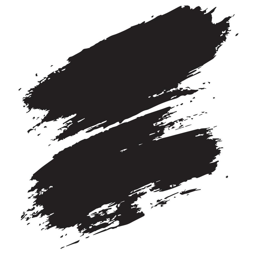 Black Worn-Out Grunge Texture vector