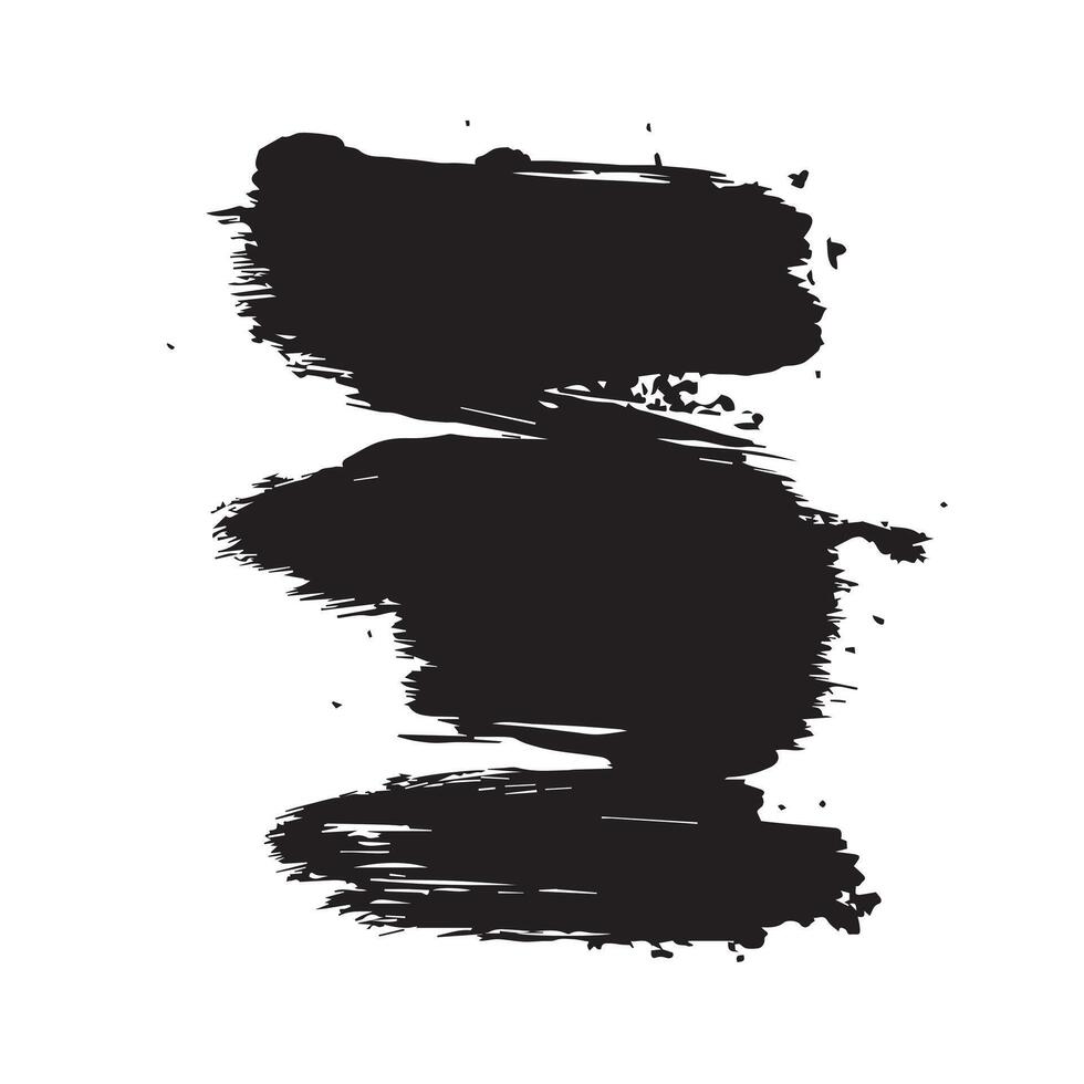 Distorted Black Grunge Background vector