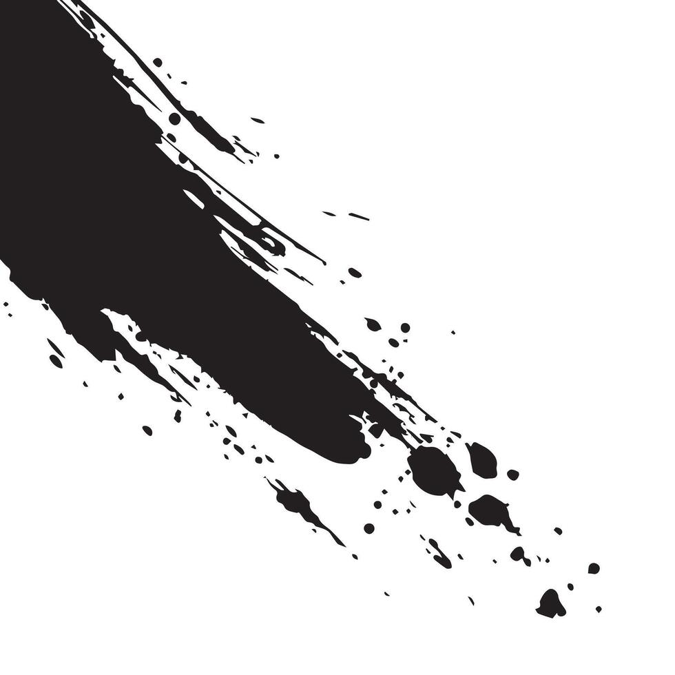 Handcrafted Paint Drip Effect vector