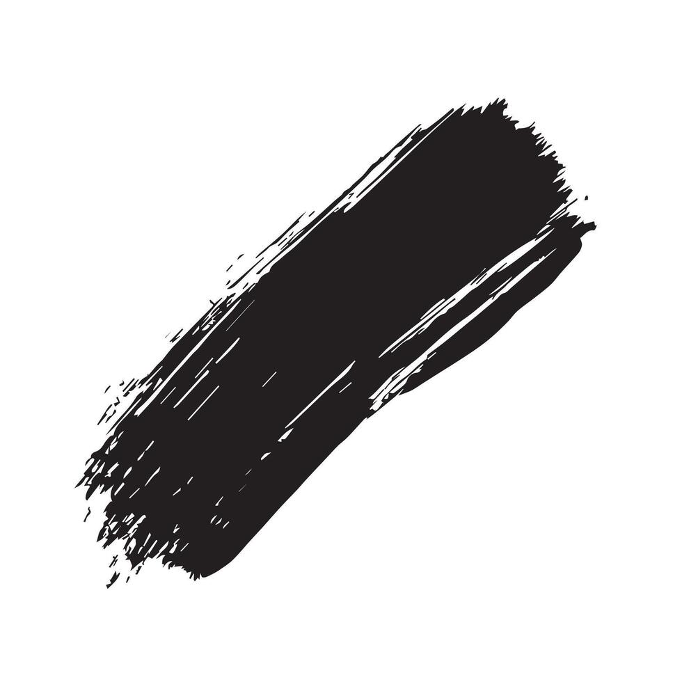 Scratchy Black Grunge Texture vector