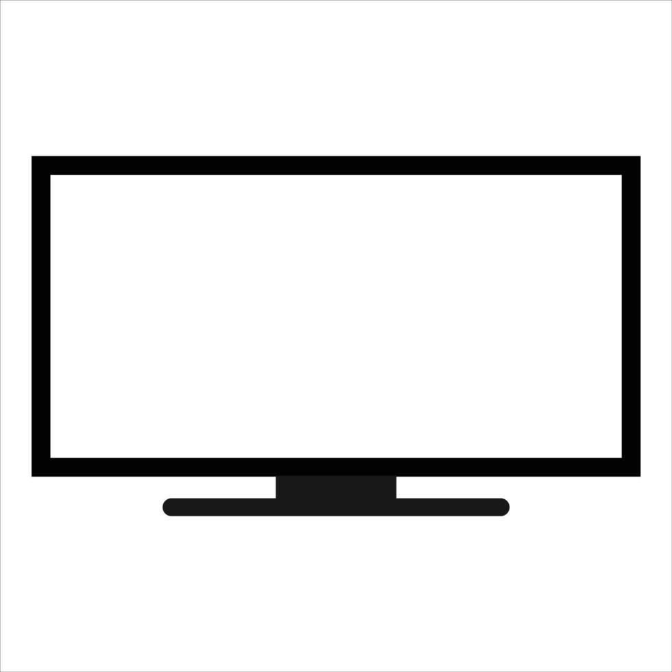 Computer monitor Illustration vector