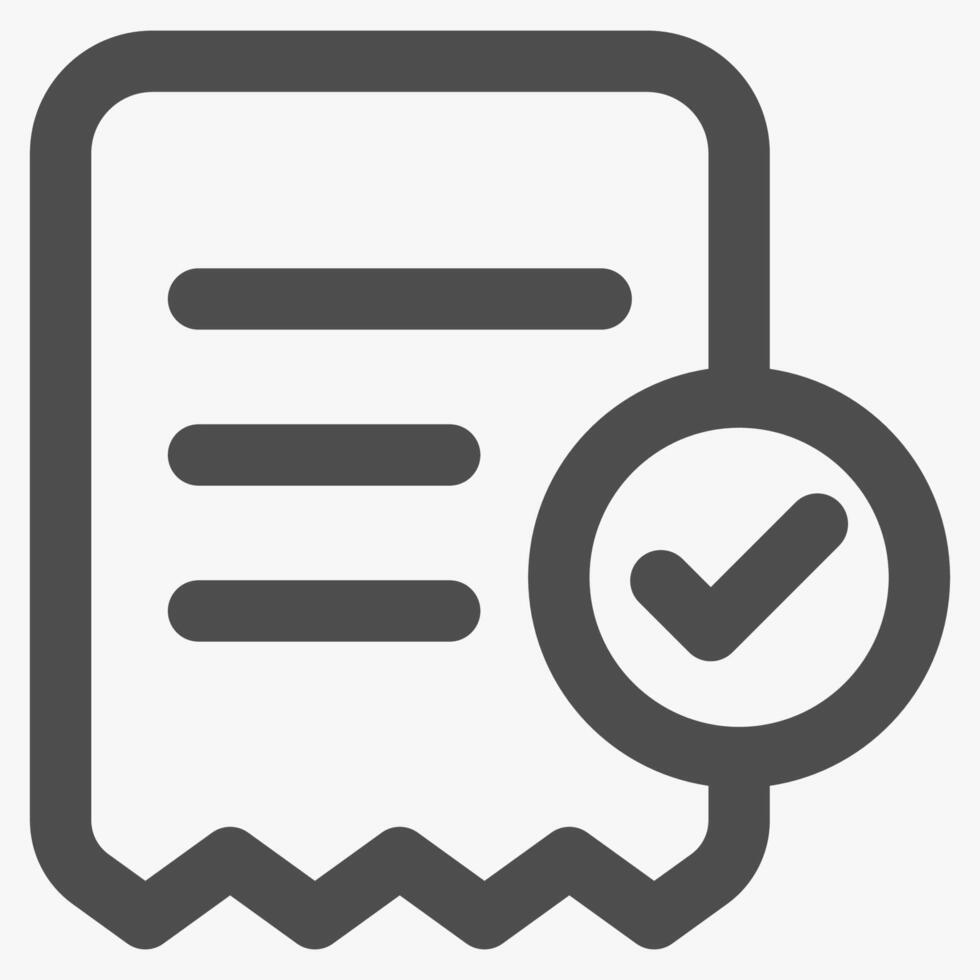 bill payment, business and financial transaction icons vector