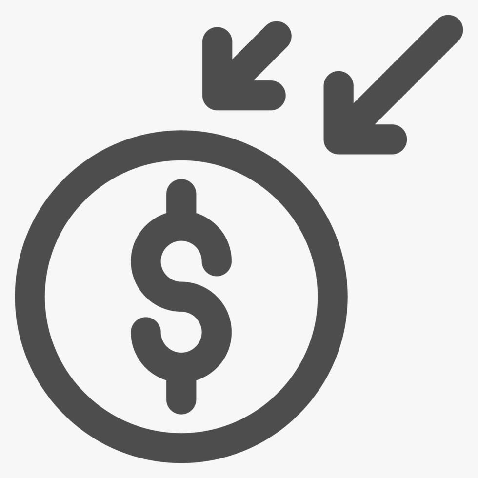 cashback payment, business and financial transaction icons vector