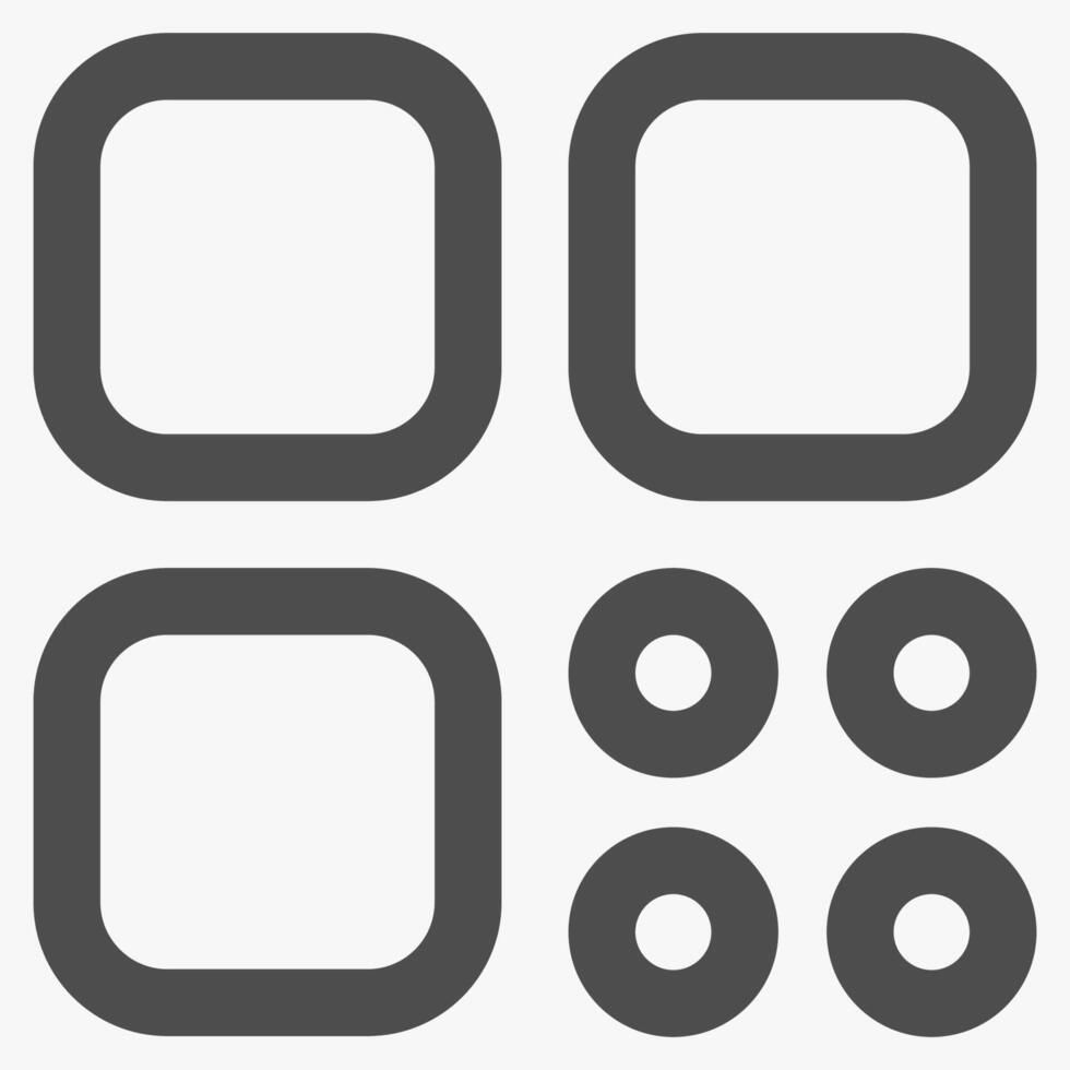 menu button, interface icons and symbols vector