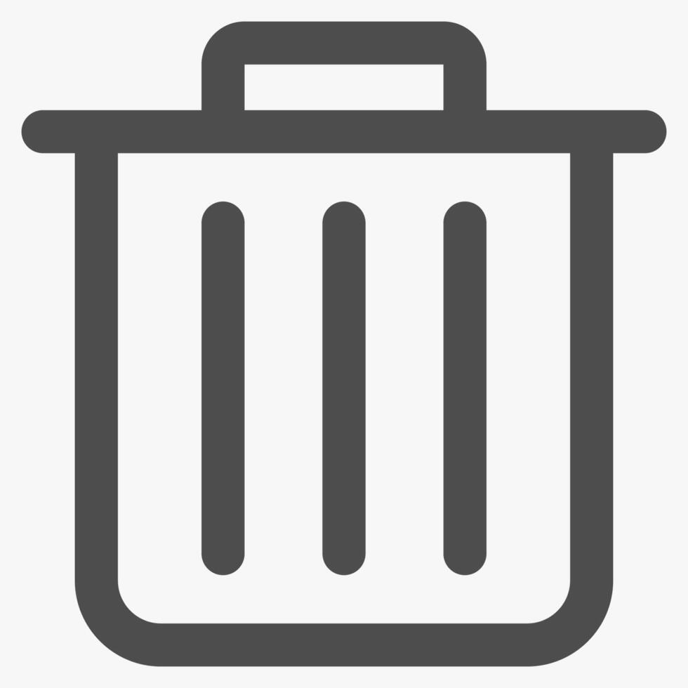 delete, interface icons and symbols vector