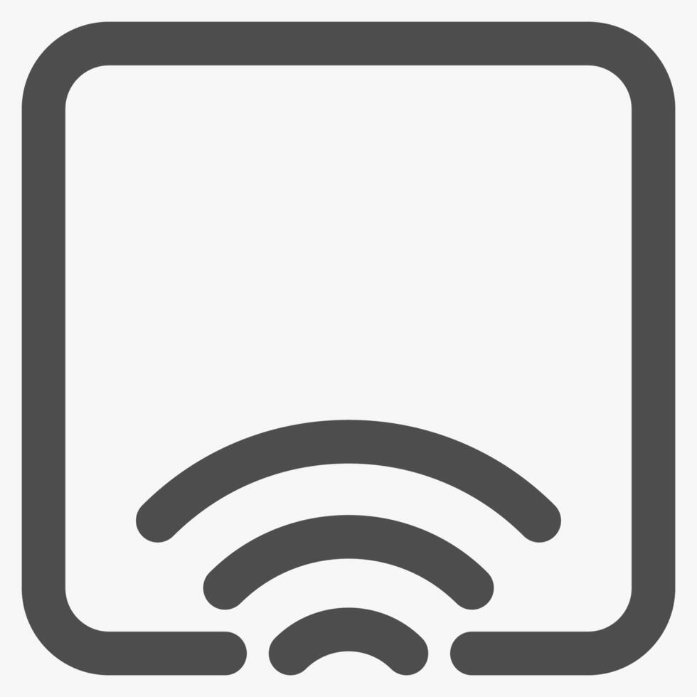 internet signal, interface icons and symbols vector