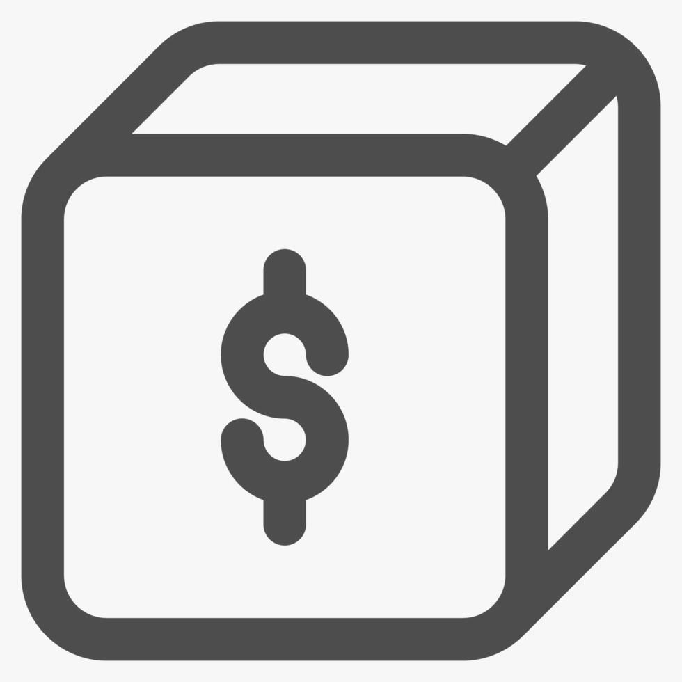 cash on delivery, finance and payments icon vector
