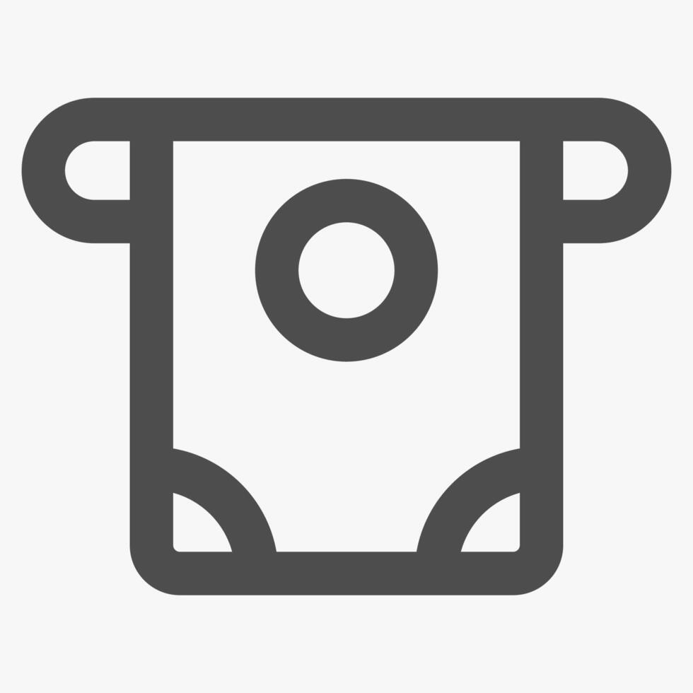 direct debit, business and financial transaction icons vector