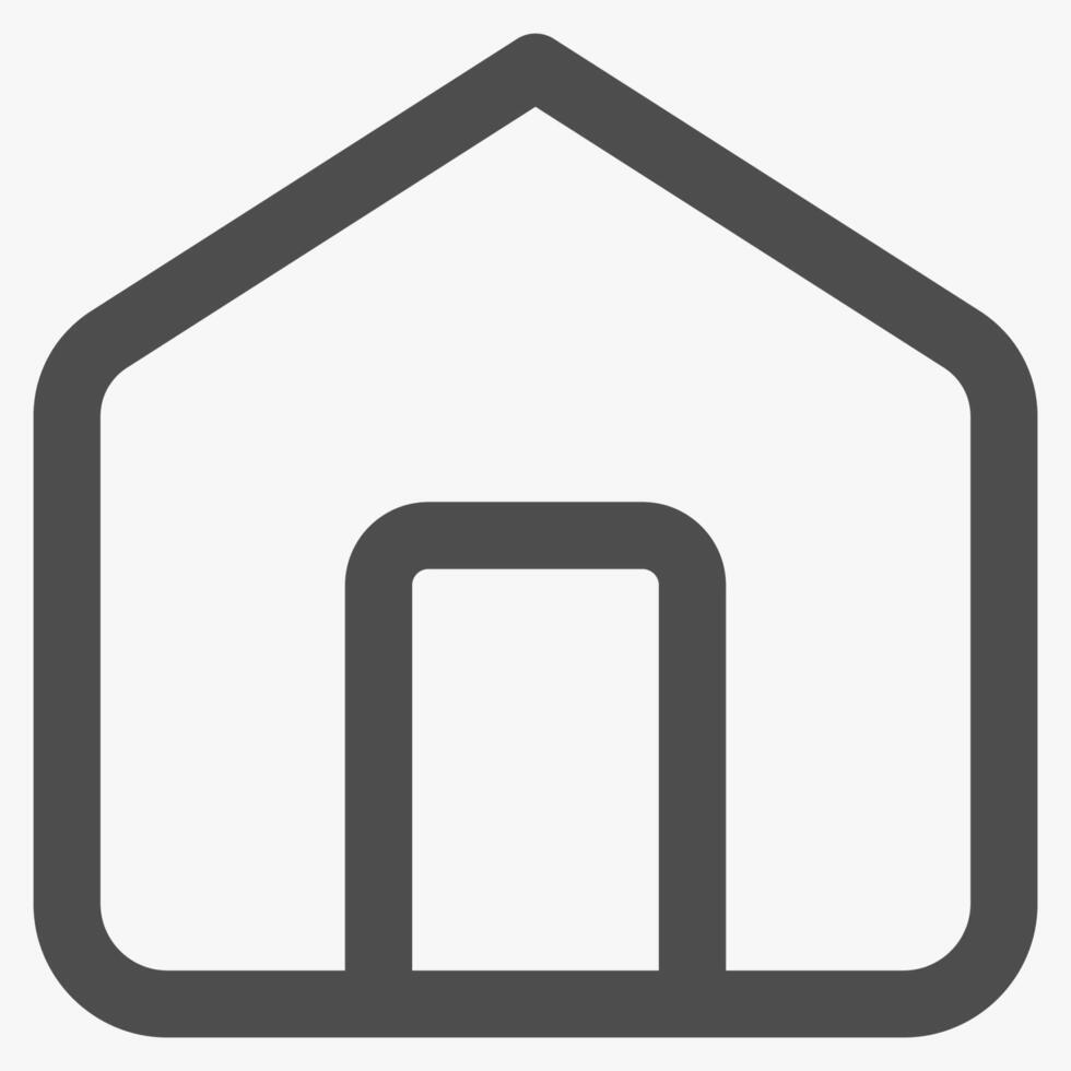 home button, interface icons and symbols vector