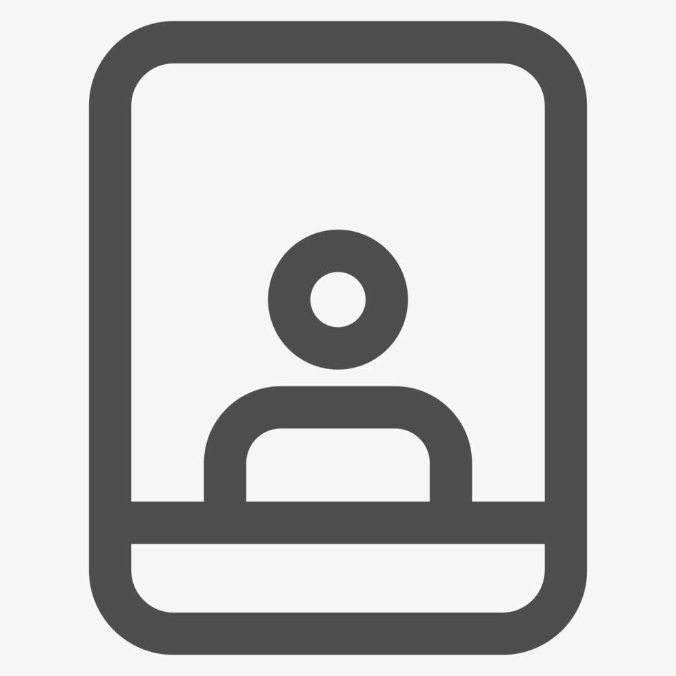 student profile, education and school icons vector