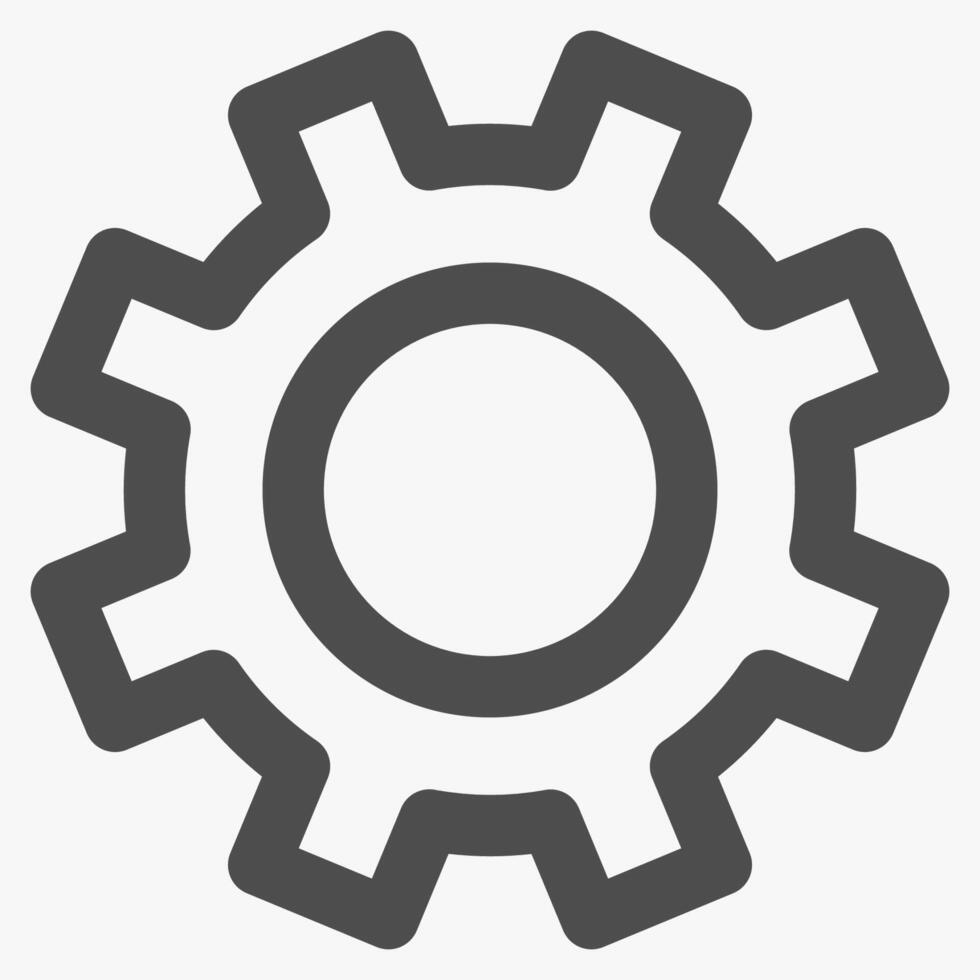 troubleshooting, simple customer service icon vector