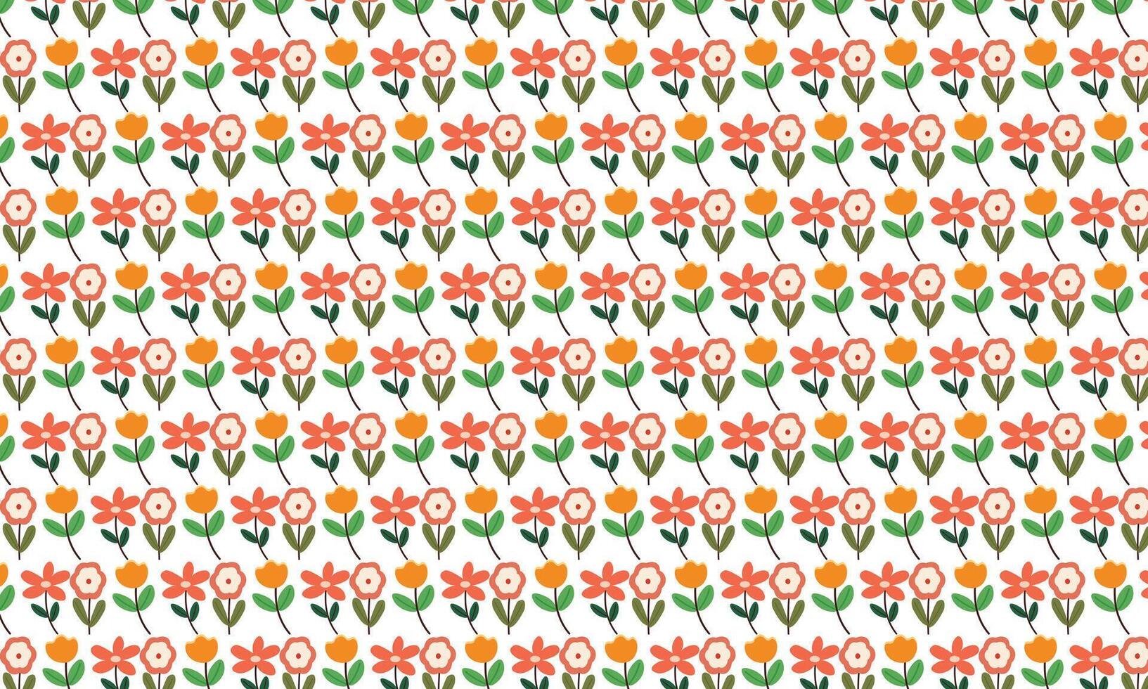 Flower spring background vector