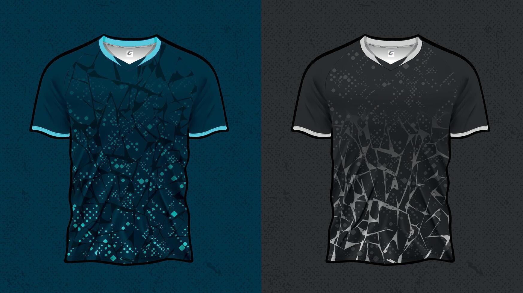 Professional Team Jersey Custom Sportswear Design for Racing, Football, and Gaming vector