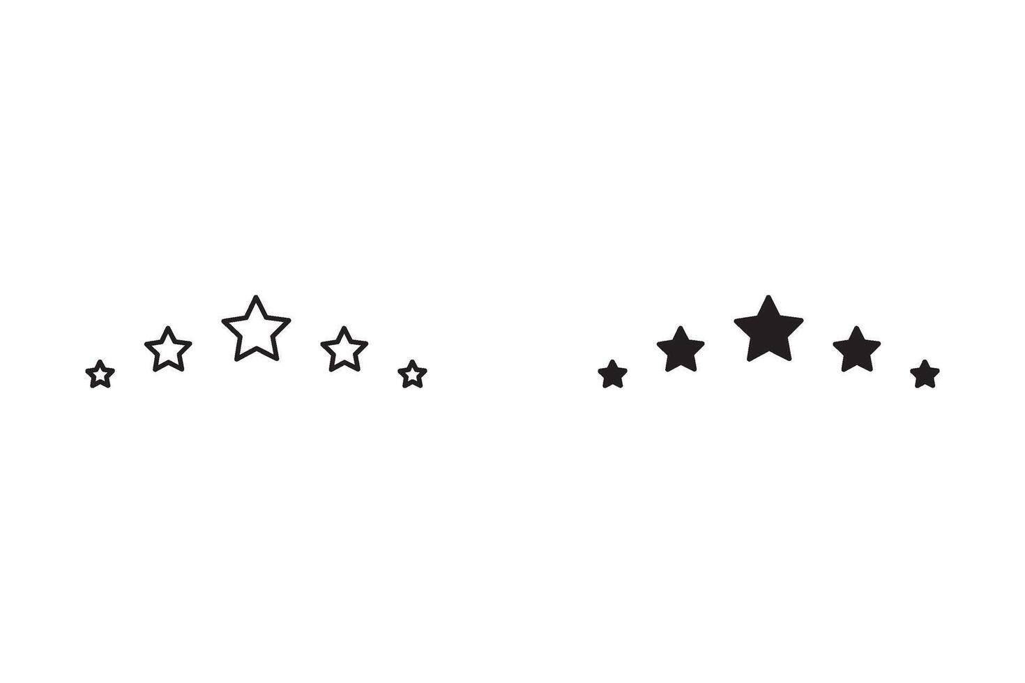 Five star customerd websites product review icon set. Five star rating. Yellow 5 star flat icon. for apps an. Quality, customer ratings, feedback. vector