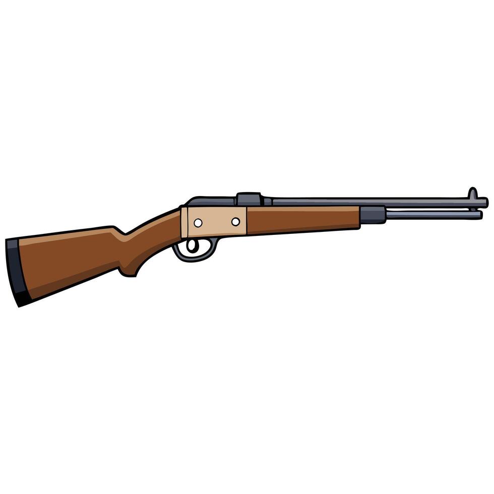 Flat Gun Design for Creative Use vector