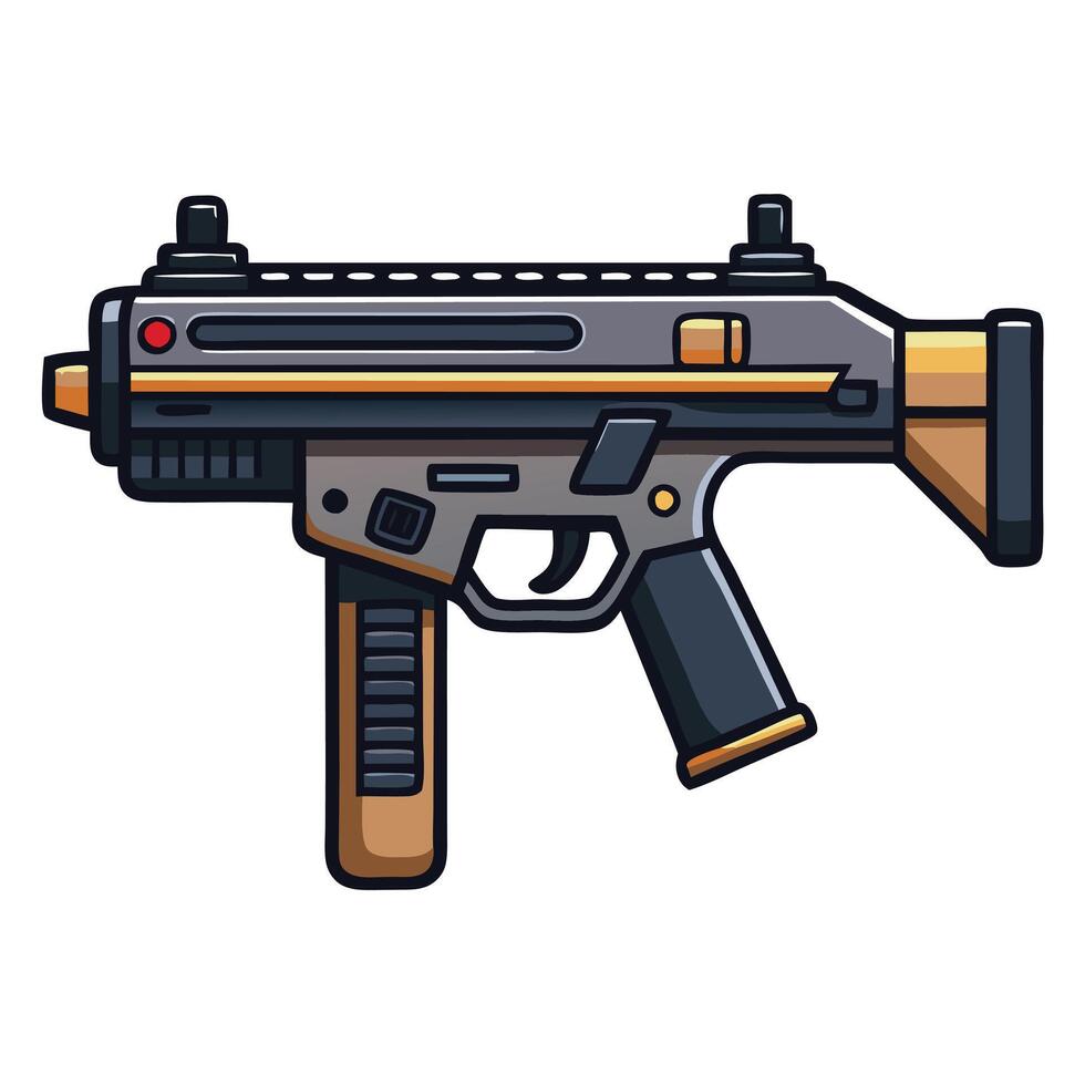 Gun Equipment for Designers vector