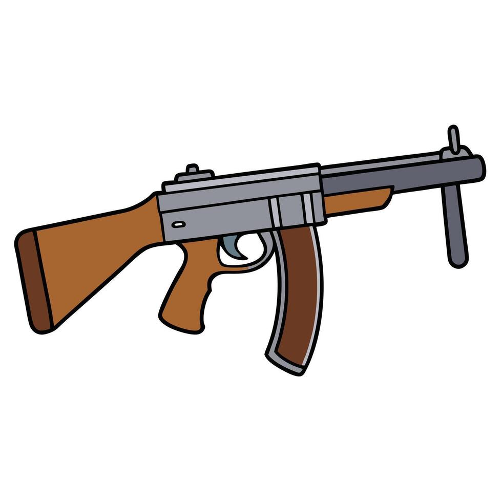 Firearm Icon for Digital Design vector