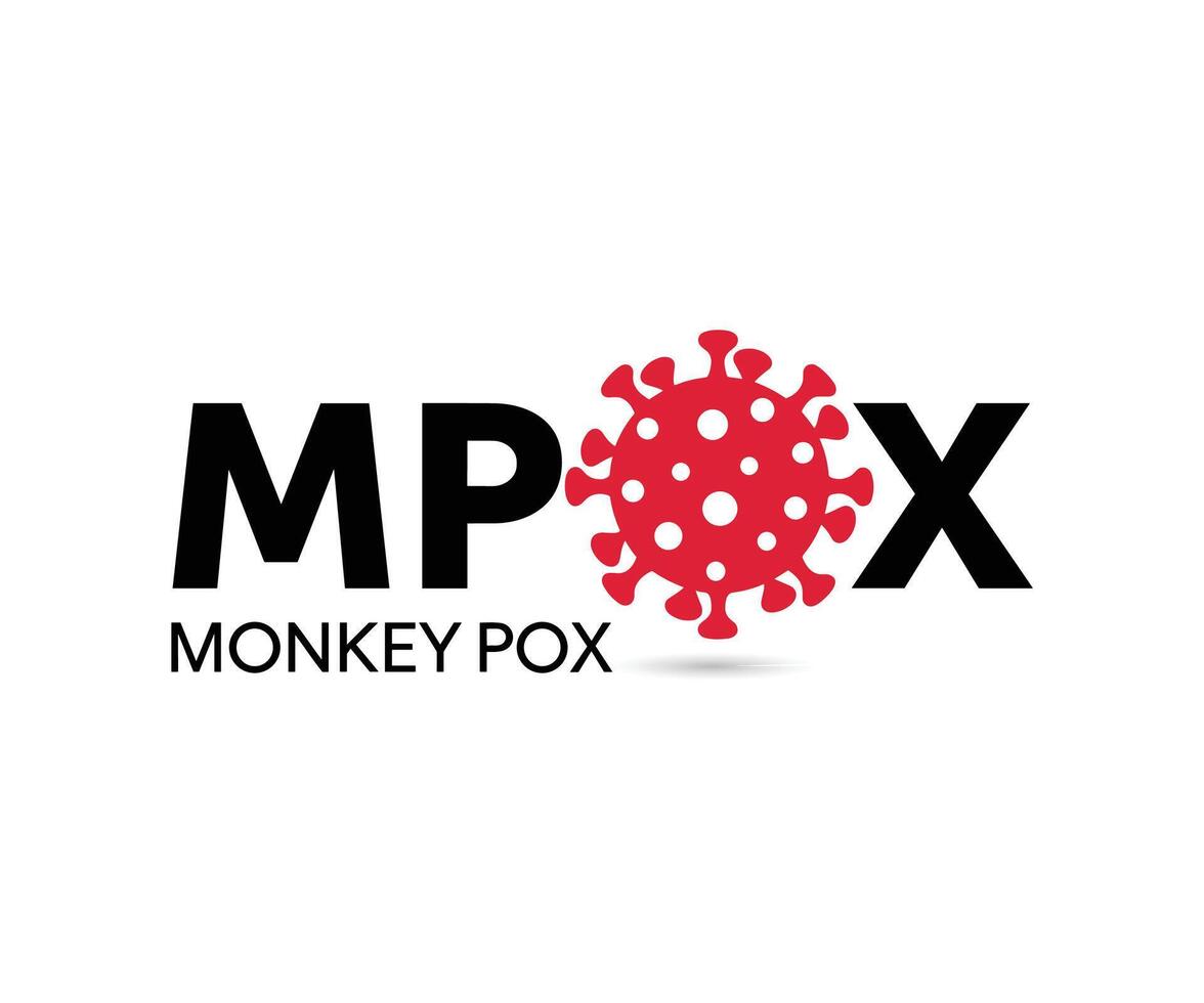 Mpox Virus Awareness Logo vector
