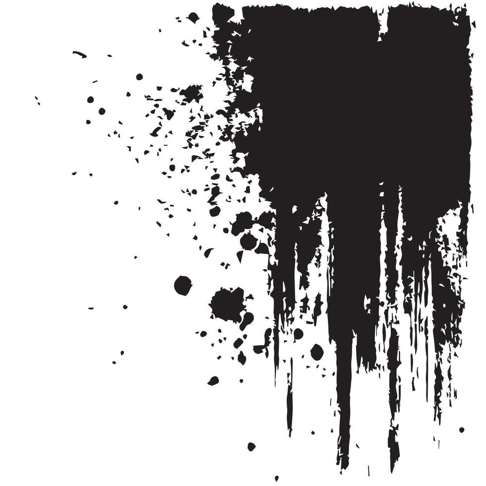 Rust-Streaked Grunge Surface for Aged and Industrial Looks vector