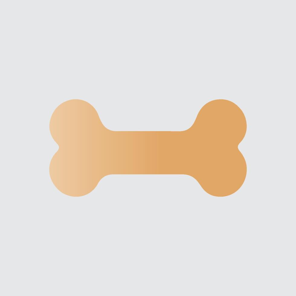 dog bone icon vector