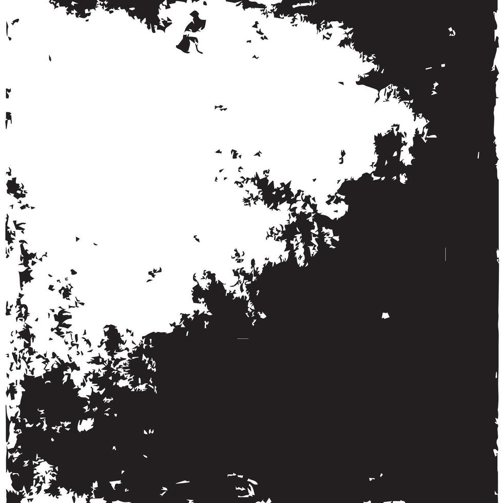 Black and White Grunge Texture for High-Contrast Creations vector