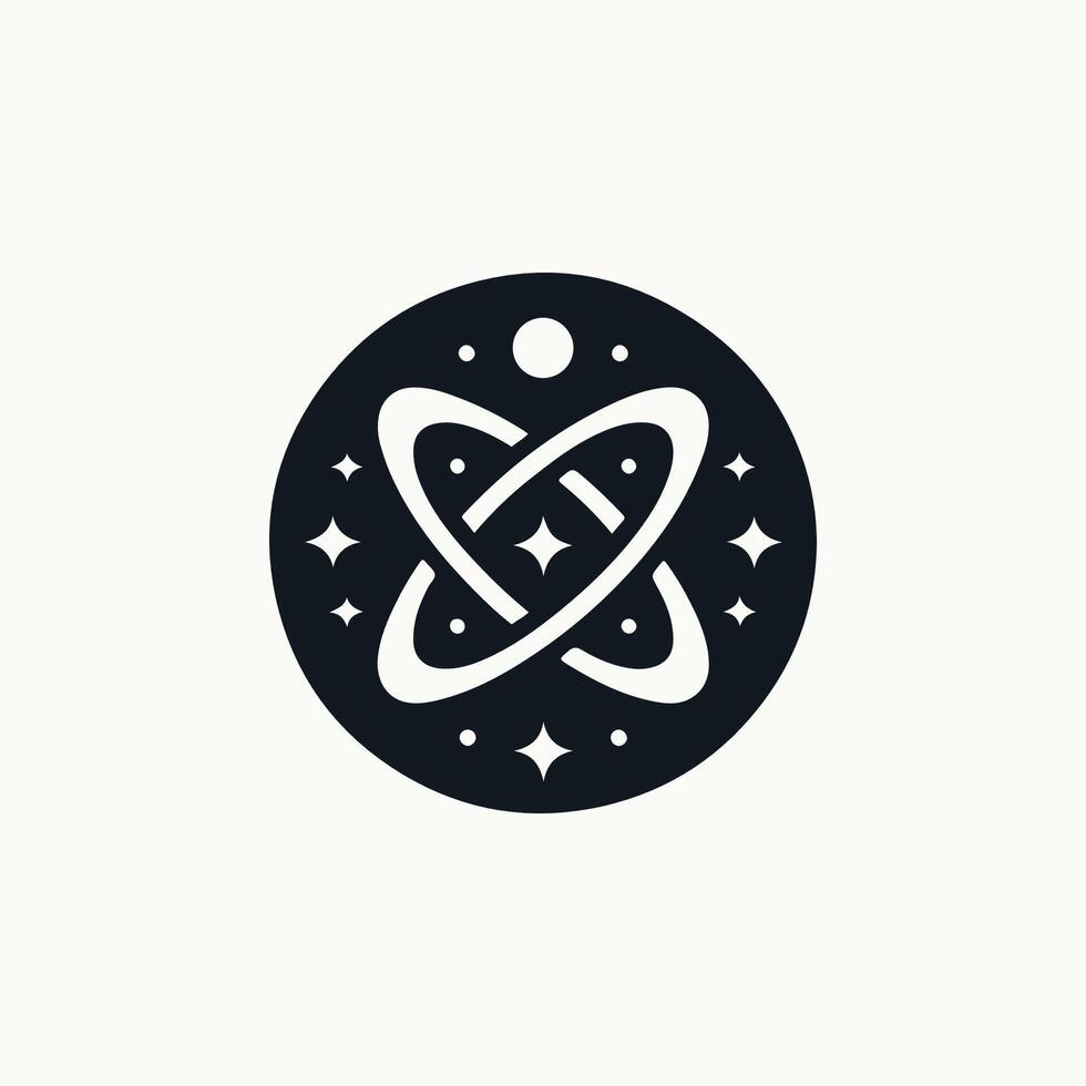 Cosmic Symbol Logo vector