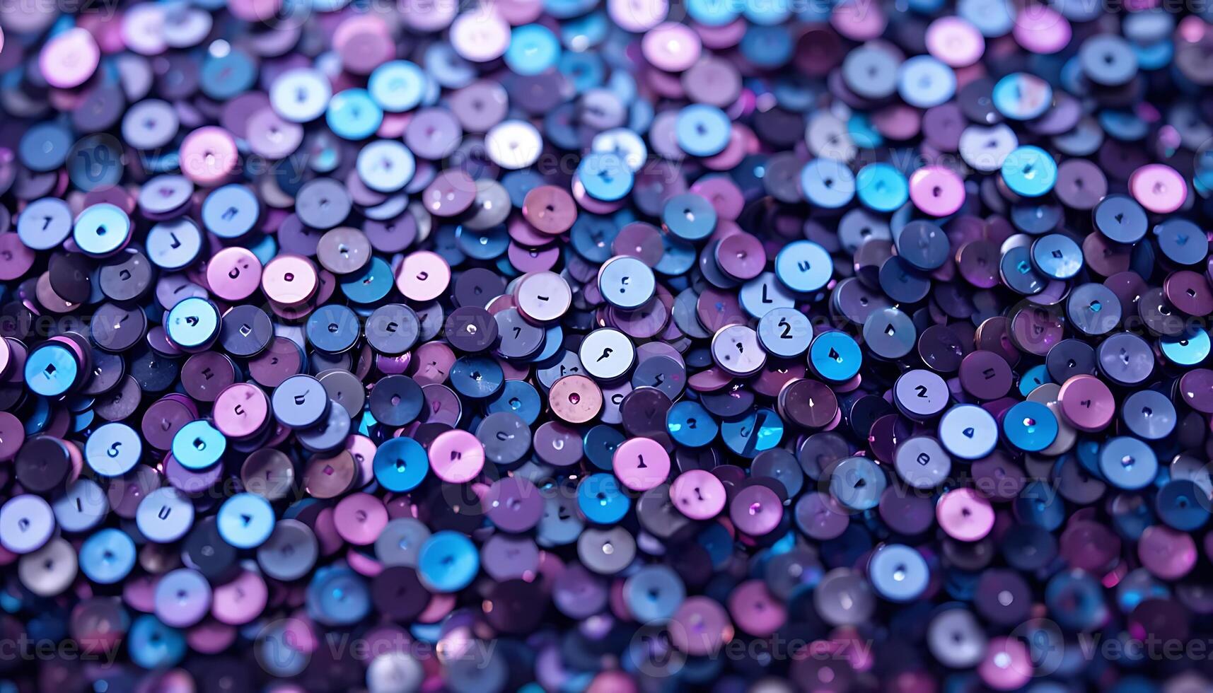 Shimmering Sequins Abstract Lilac, Blue, Violet Sparkle Background pink macro shiny purple fabric photo