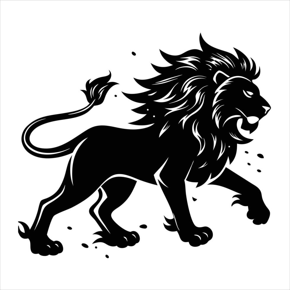 A black and white illustration vector