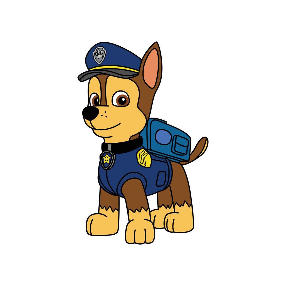 Chase Paw Patrol vector