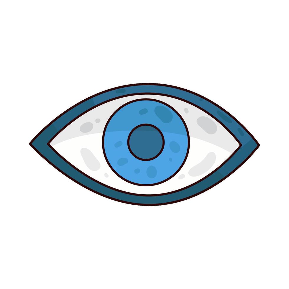 illustration of view vector