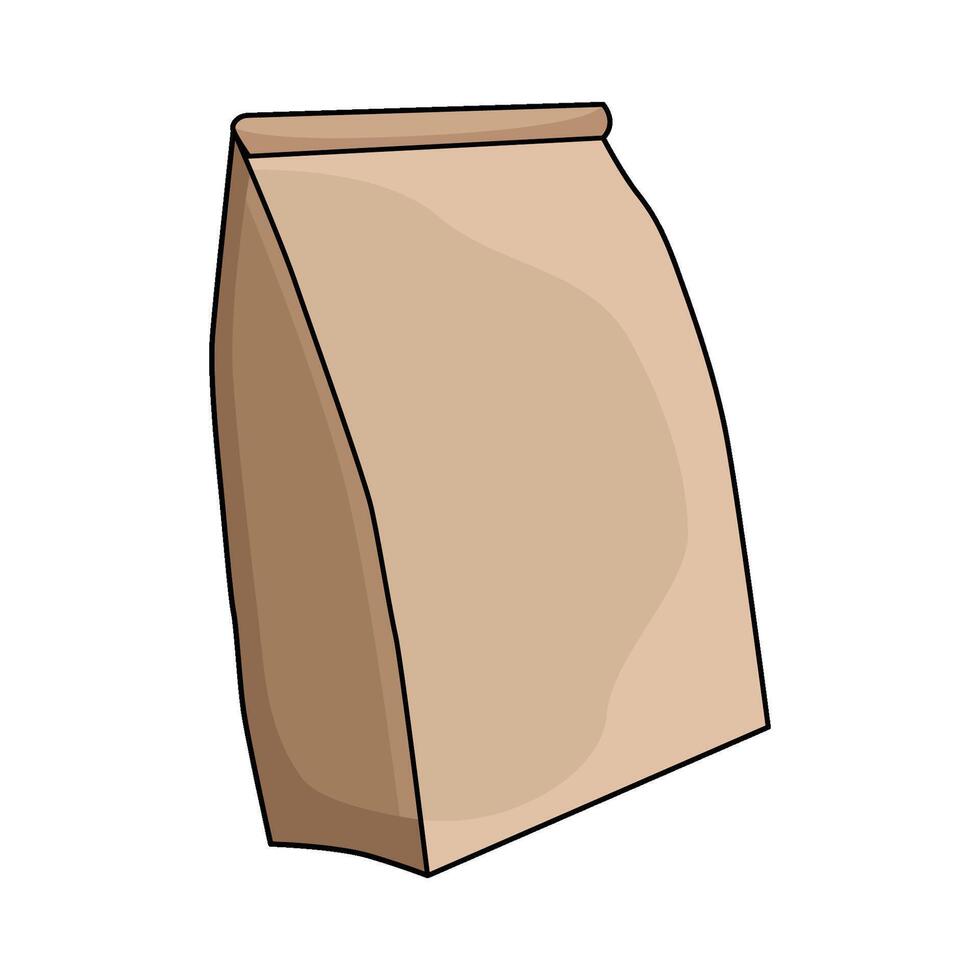 illustration of Food Bag vector