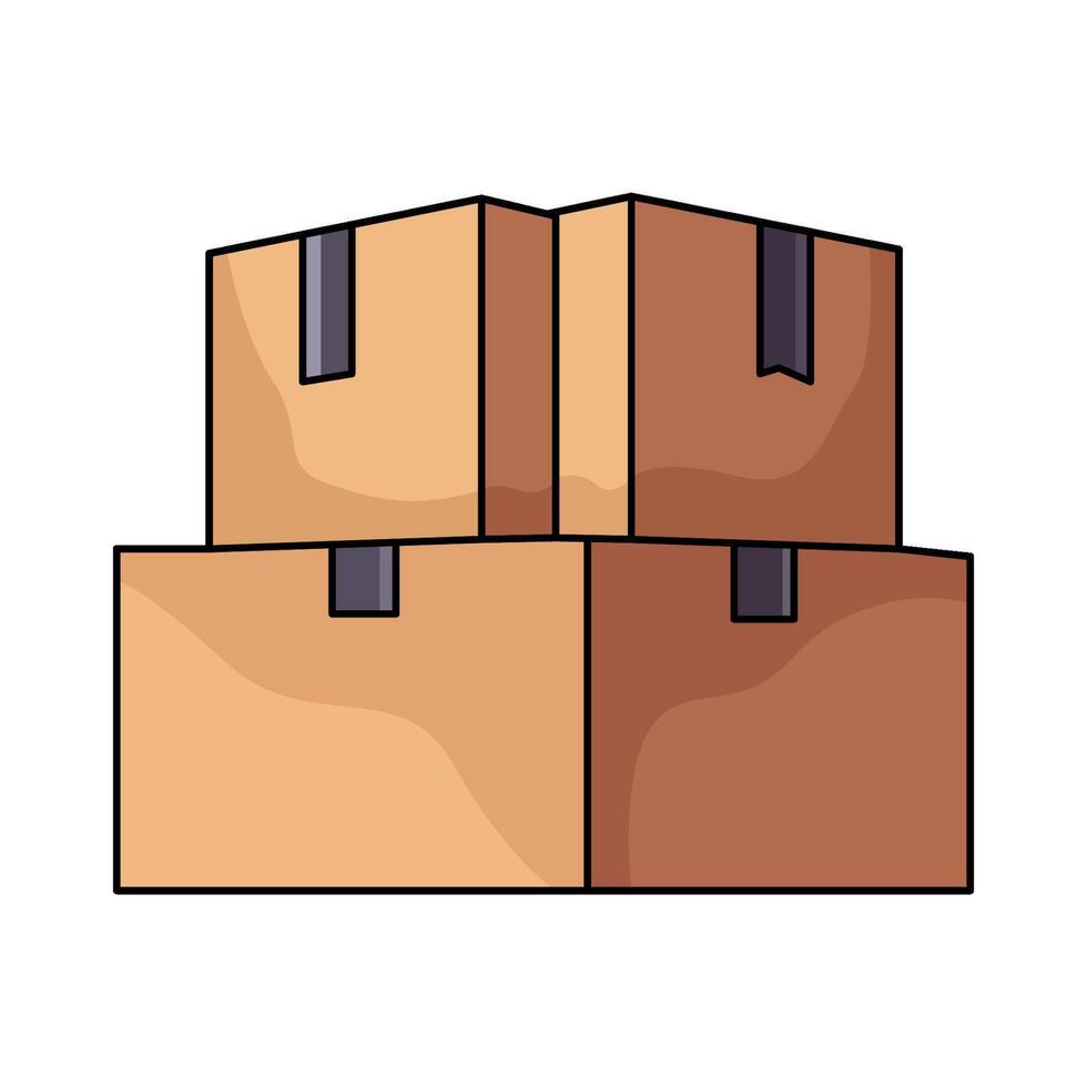 illustration of Bulk Delivery vector