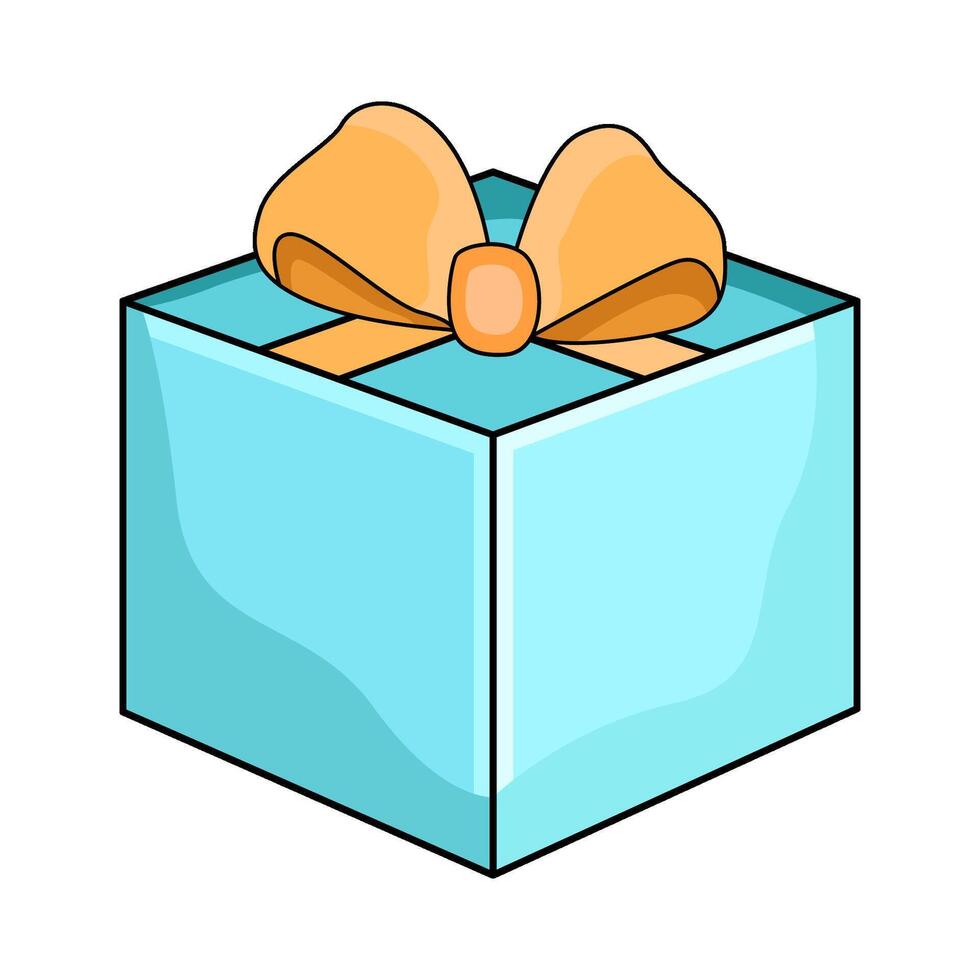 Gift Box Delivery vector