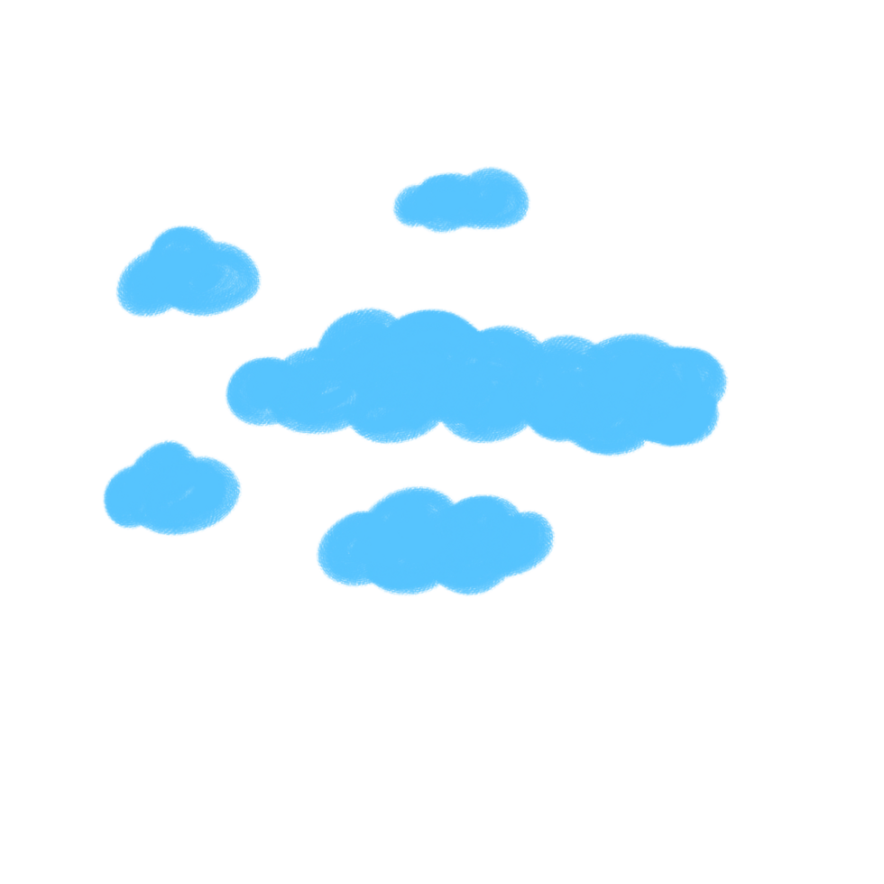 Beautiful Cloud Clipart for Creative Projects png