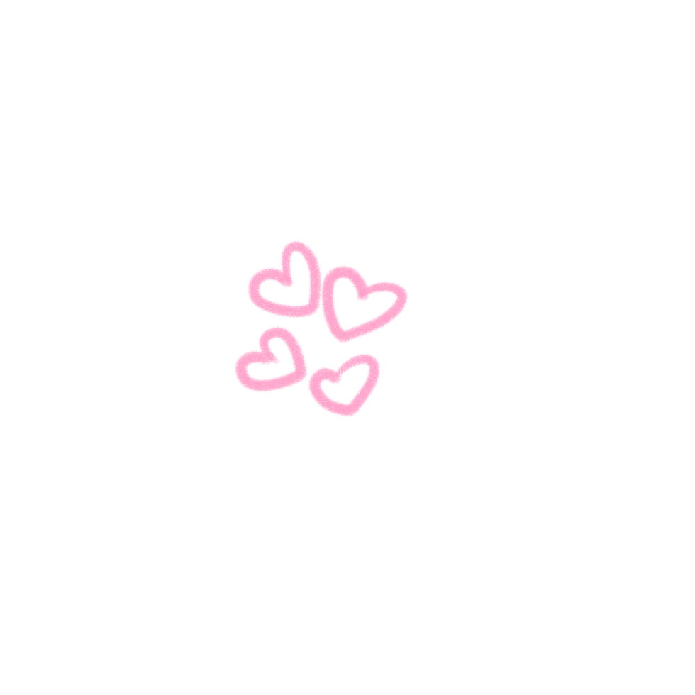 Cute Pink Hearts Collection png