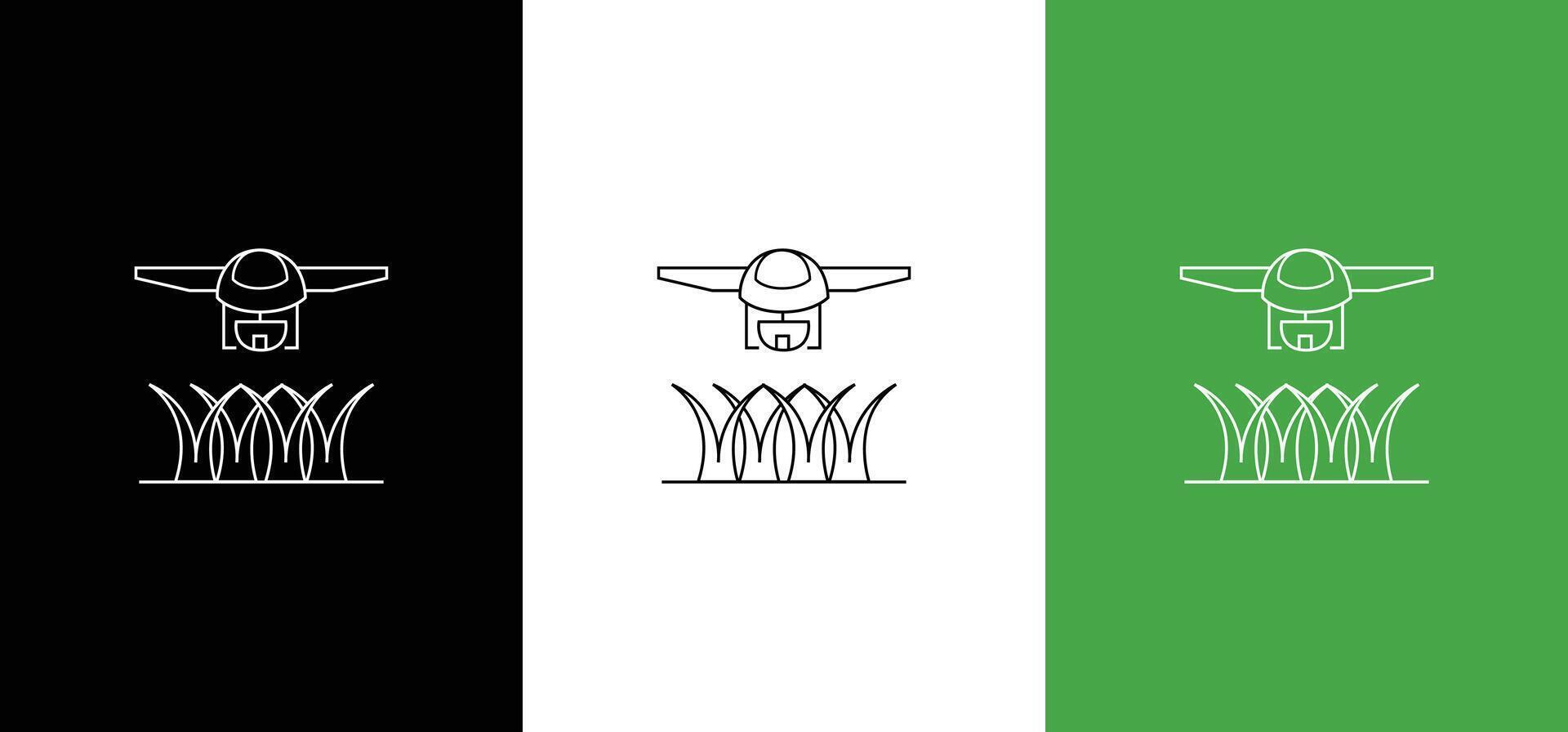 Irrigation system icon. Outline of irrigation system icons for web design isolated on white background vector
