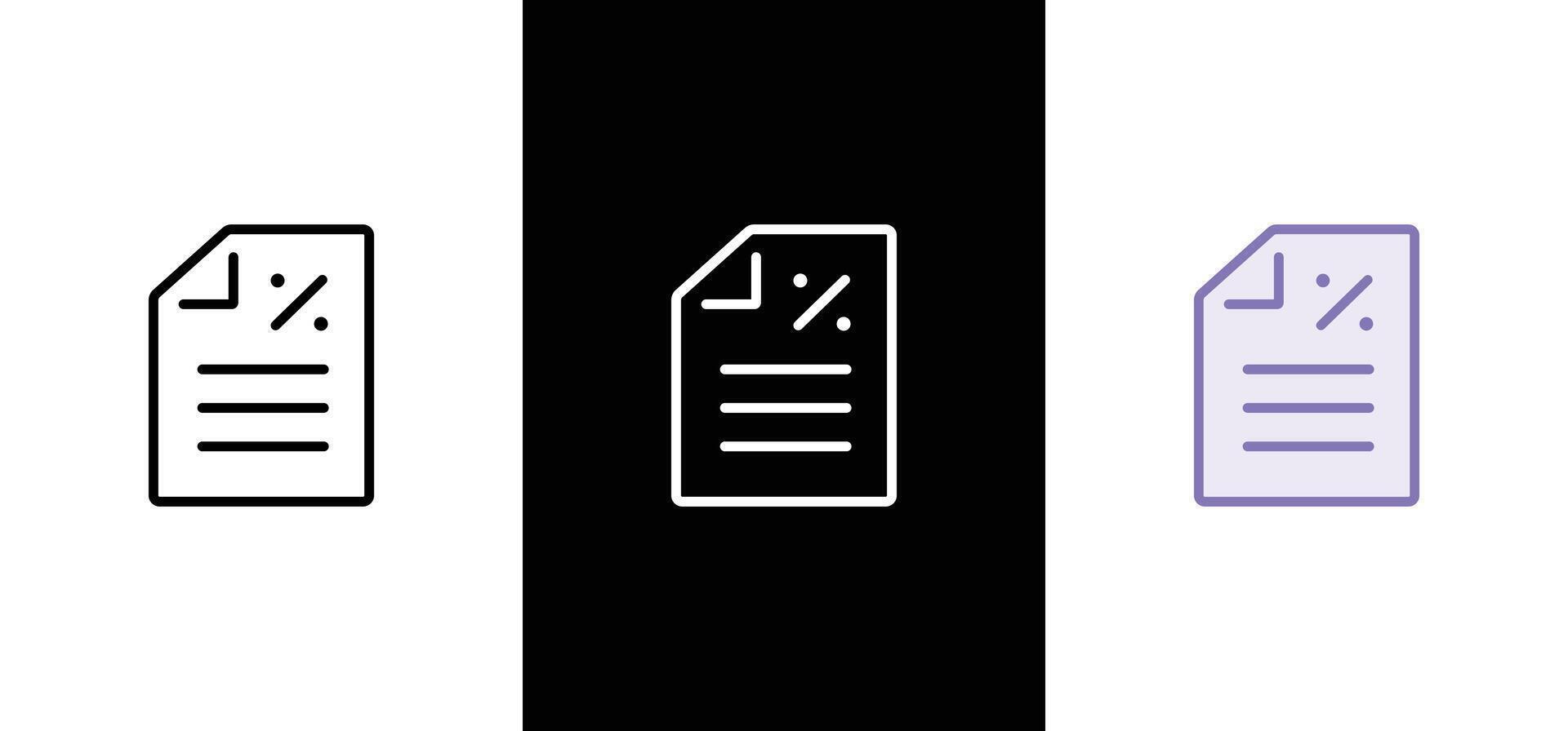 Accounting icons as deposit, tax return, money transfer. Tax Return icon Design vector