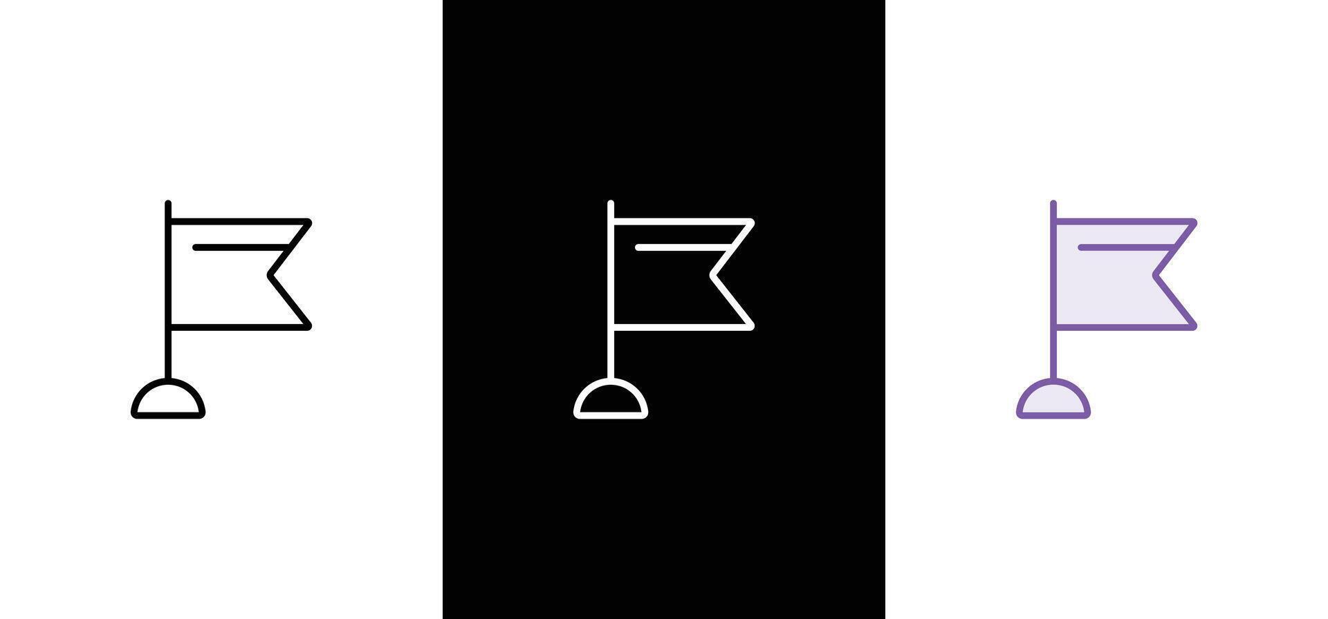 goal target mission success icon business challenge objective and achievement with hike mountain summit and aim arrow symbol marketing management illustration vector