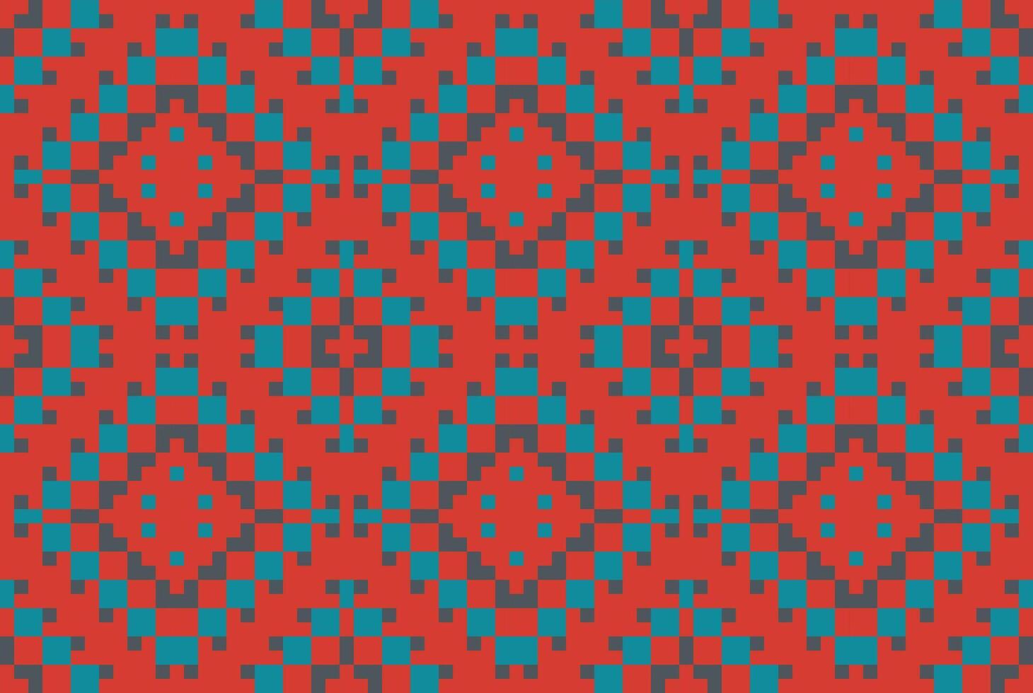 Turkish Traditional Ikat Patternfolk Embroidery, Aztec Geometric Ornament Print. Design for Carpet, Wallpaper, Clothing, Wrapping, Fabric vector